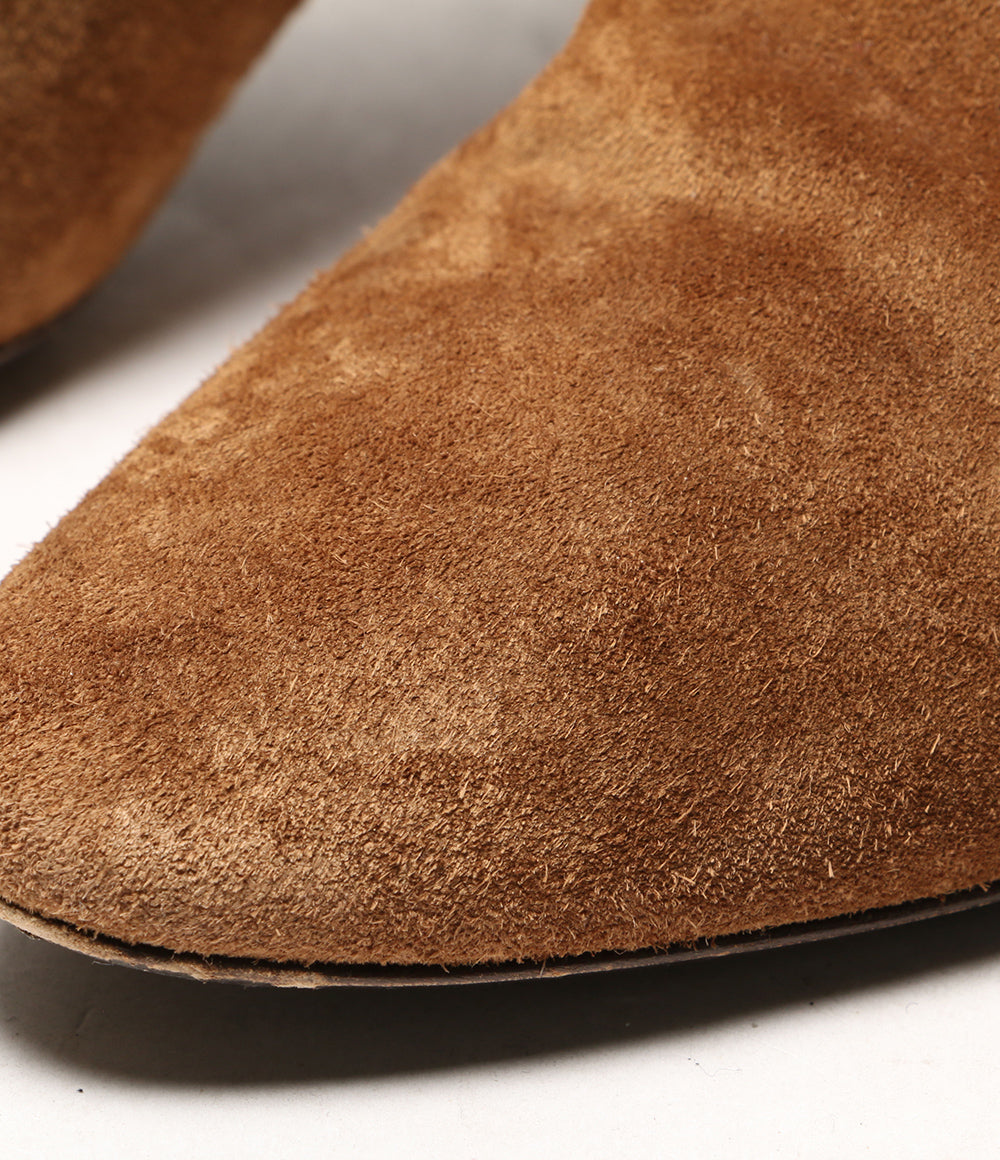 サンローラン ブーツ スエード ブラウン 532031 レディース SIZE 37 Saint Laurent