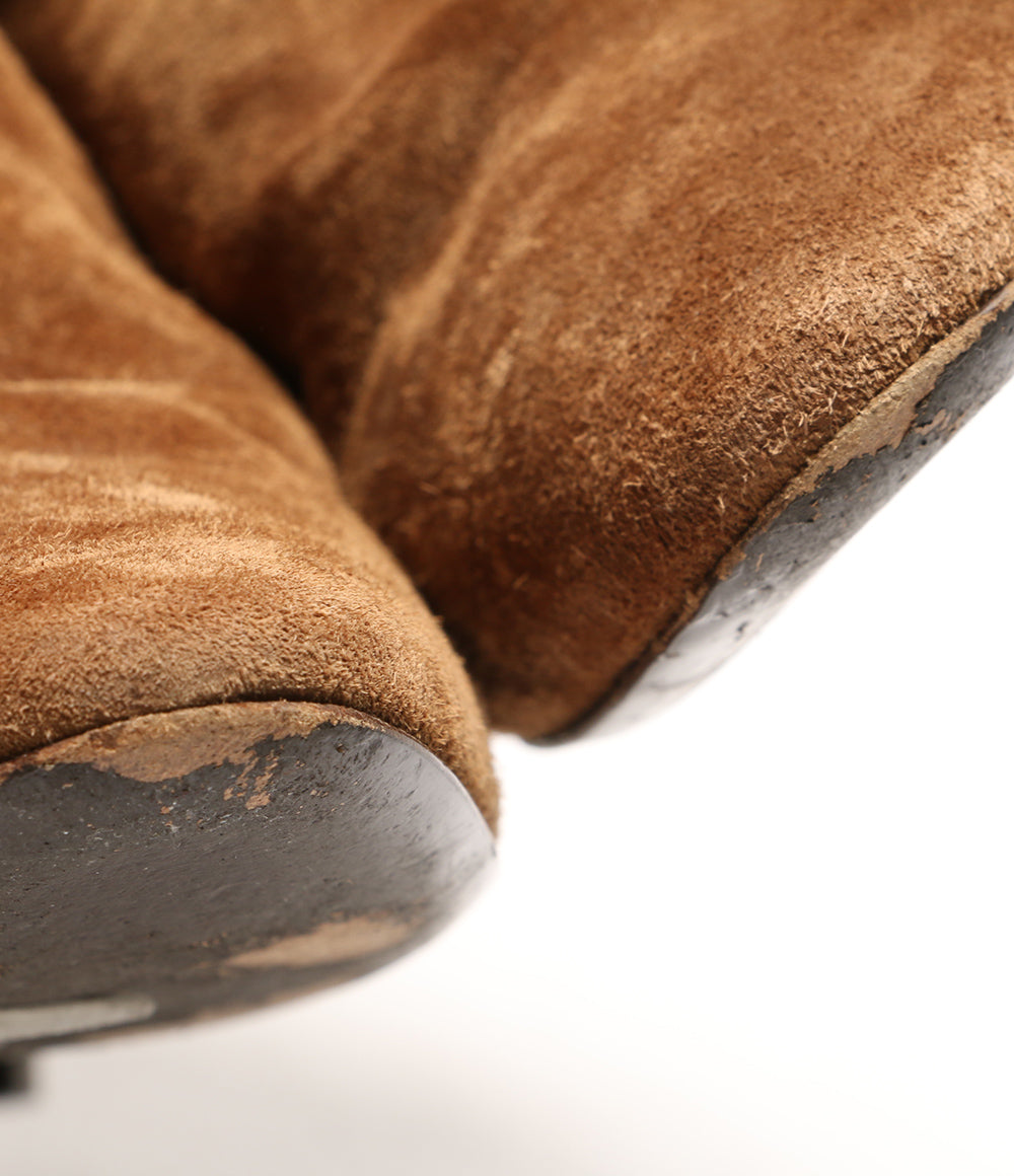 サンローラン ブーツ スエード ブラウン 532031 レディース SIZE 37 Saint Laurent