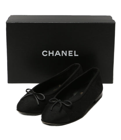 シャネル バレエシューズ バレリーナ ココ ラメ G02819 レディース SIZE 36.5 CHANEL