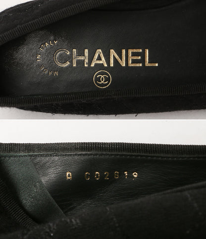 シャネル バレエシューズ バレリーナ ココ ラメ G02819 レディース SIZE 36.5 CHANEL