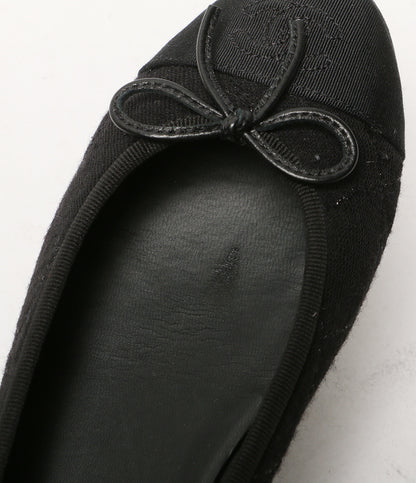 シャネル バレエシューズ バレリーナ ココ ラメ G02819 レディース SIZE 36.5 CHANEL