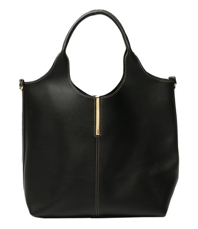 トッズ 美品 ショッピングトート・スモール XBWEBRF0200UBLB999 レディース TOD'S
