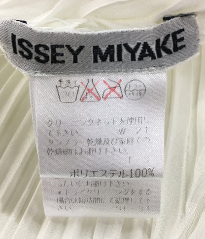 イッセイミヤケ 変形ワンピース アシンメトリー プリーツ加工 IM74-FJ966 レディース SIZE M ISSEY MIYAKE
