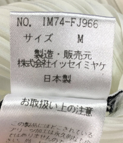 イッセイミヤケ 変形ワンピース アシンメトリー プリーツ加工 IM74-FJ966 レディース SIZE M ISSEY MIYAKE