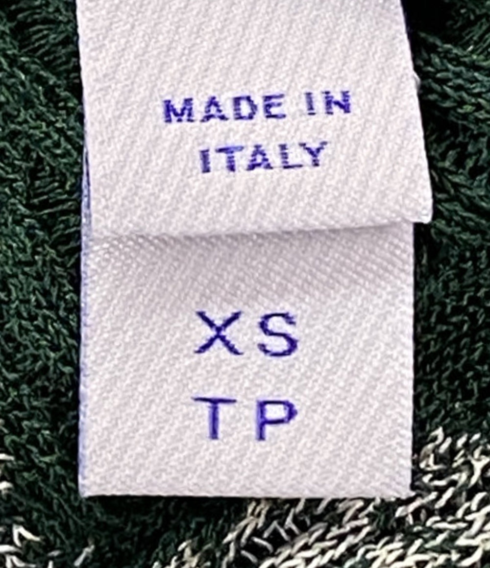 BURBERRY ハイネックカットソー アーガイル レディース SIZE XS バーバリー