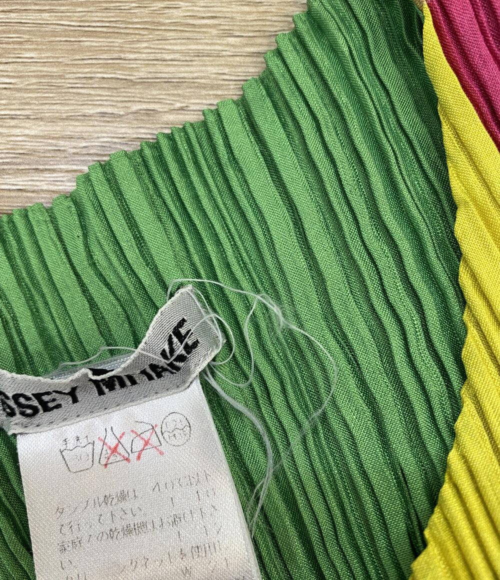 イッセイミヤケ ノースリーブワンピース IM82-FE604 レディース SIZE M ISSEY MIYAKE
