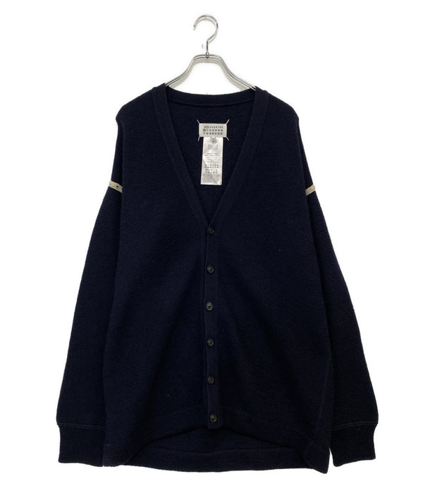♡良品♡希少【Margiela/マルジェラ】［エルボーパッチ］【カーディガン】S メゾンマルジェラ エルボーパッチニットカーディガン 23AW S50HA1081