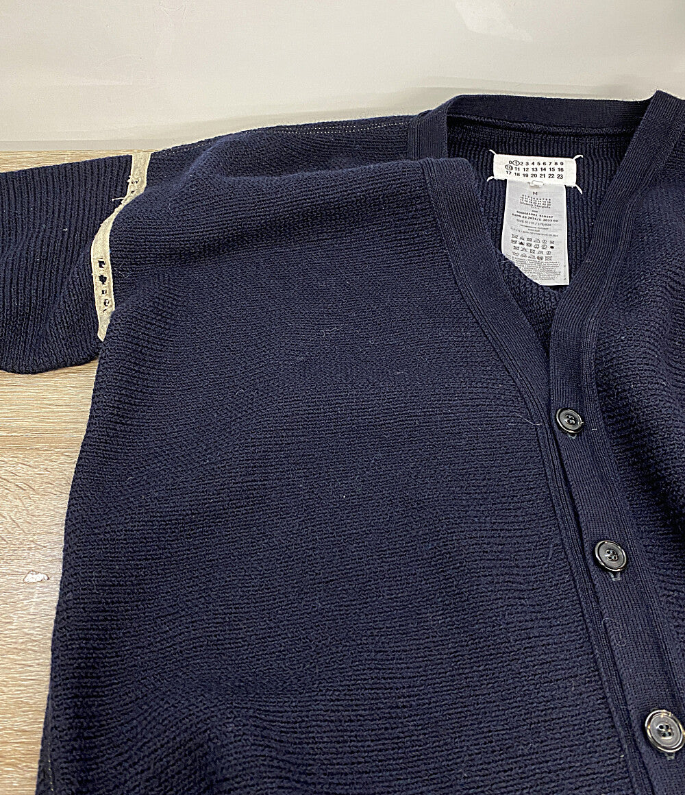 メゾンマルジェラ エルボーパッチニットカーディガン 23AW S50HA1081