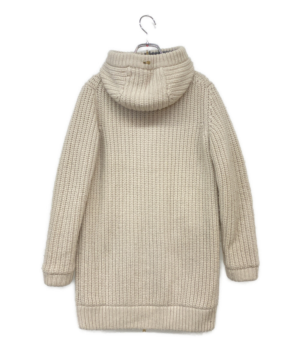 ヘルノ ダウンジャケット ニット ベージュ 57671-52967-1 レディース SIZE 38 HERNO