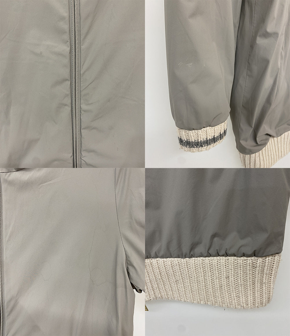 ヘルノ ダウンジャケット ニット ベージュ 57671-52967-1 レディース SIZE 38 HERNO