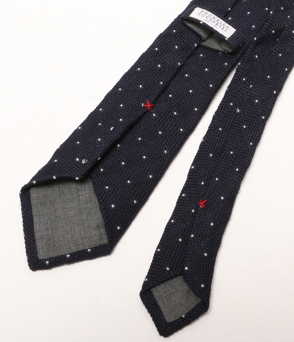 BRUNELLO CUCINELLI ネクタイ ニットタイ シルク混 メンズ ブルネロ