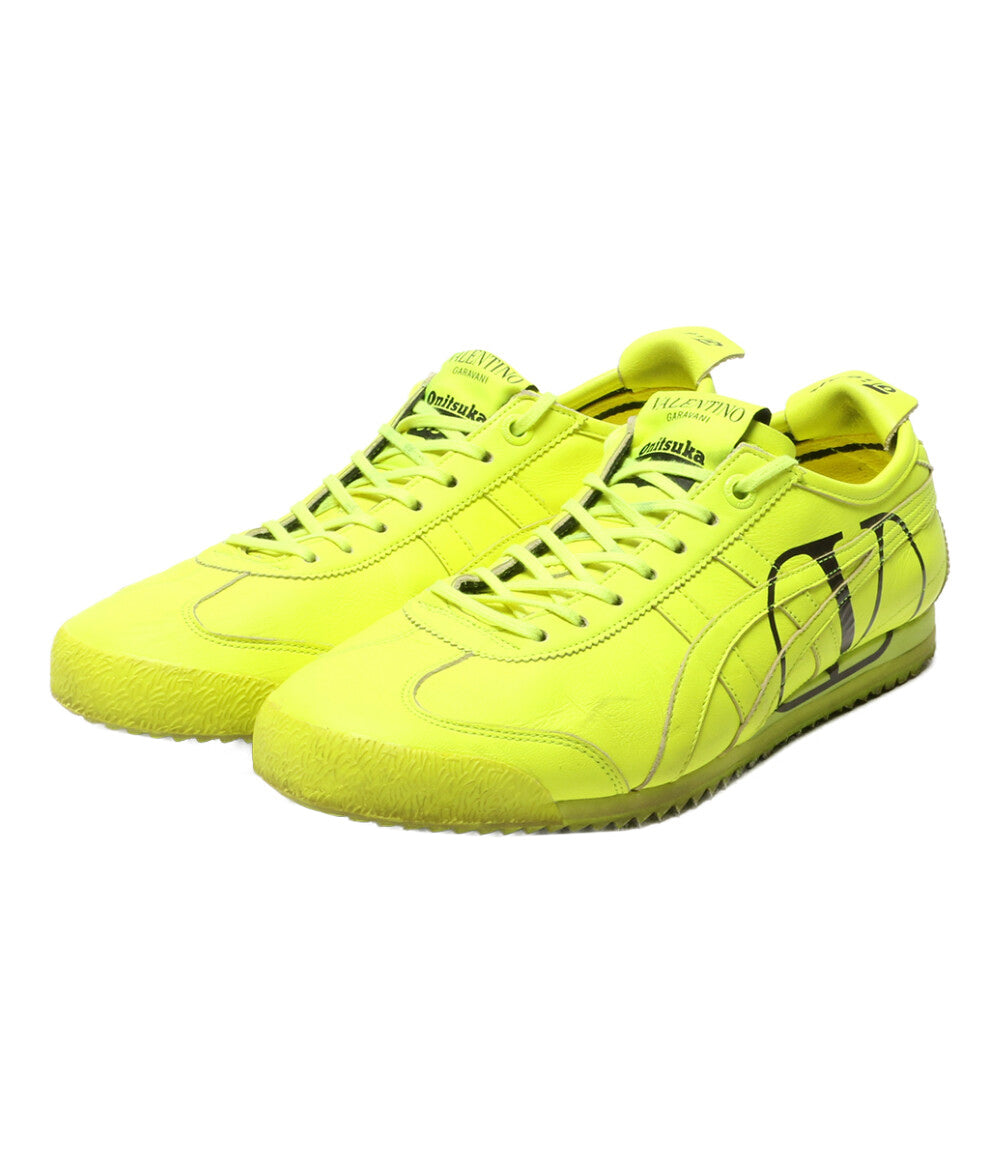 Onistuka Tiger／VAELNTINO オニツカタイガー ヴァレンティノ スニーカー ネオンイエロー 118 3B 466 レディース SIZE 23.5cm
