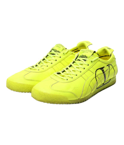 Onistuka Tiger／VAELNTINO オニツカタイガー ヴァレンティノ スニーカー ネオンイエロー 118 3B 466 レディース SIZE 23.5cm