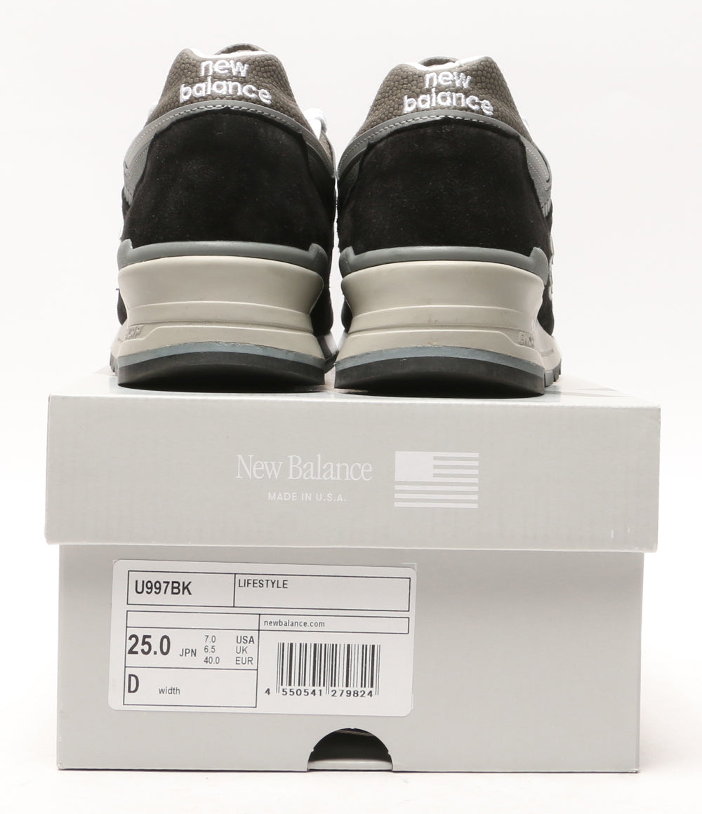 ニューバランス スニーカー Made in USA 997 BK メンズ SIZE 25cm new balance