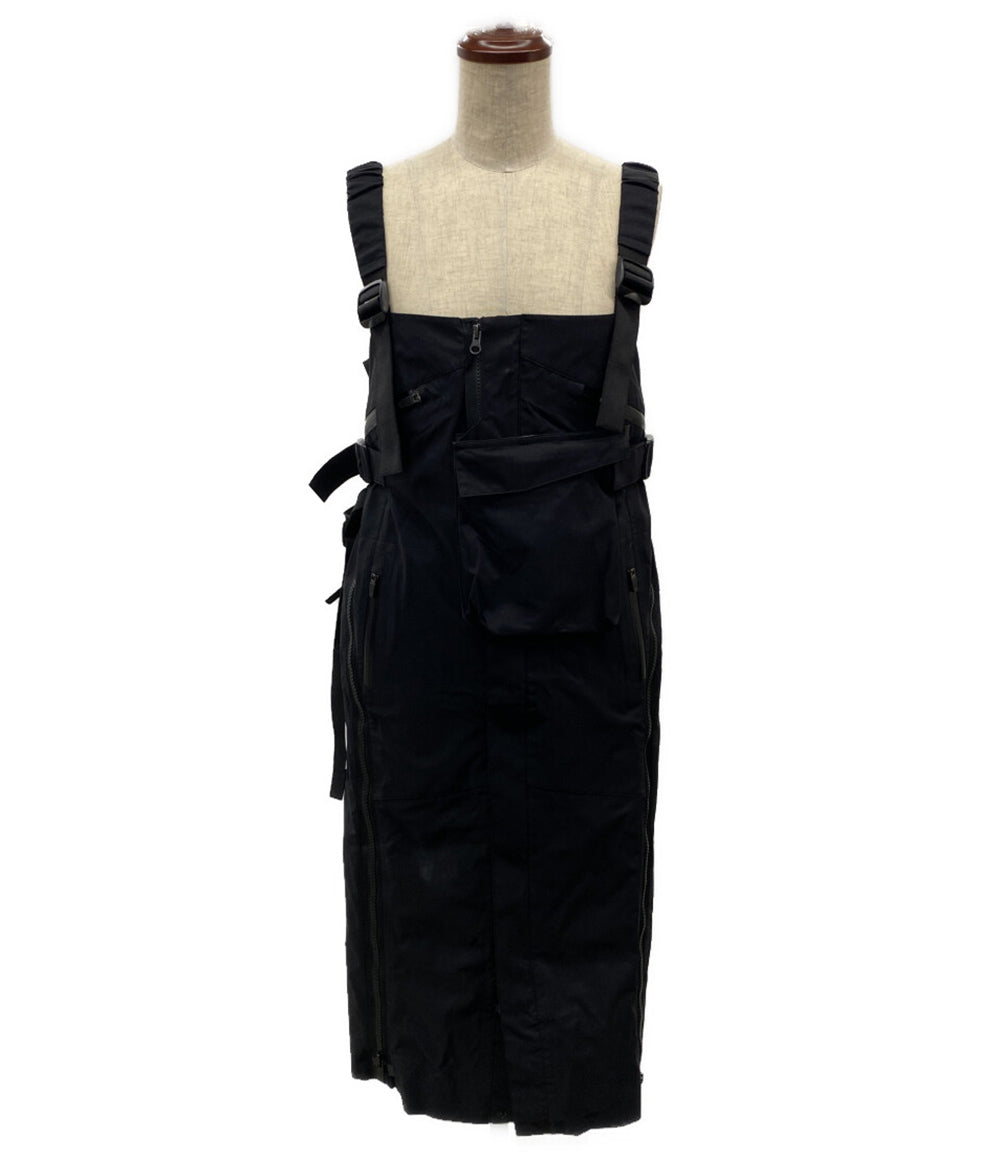 sacai acronym アクロニウム ワンピース サカイ アクロニウム ワンピース ブラック 22-06012 レディース SIZE S