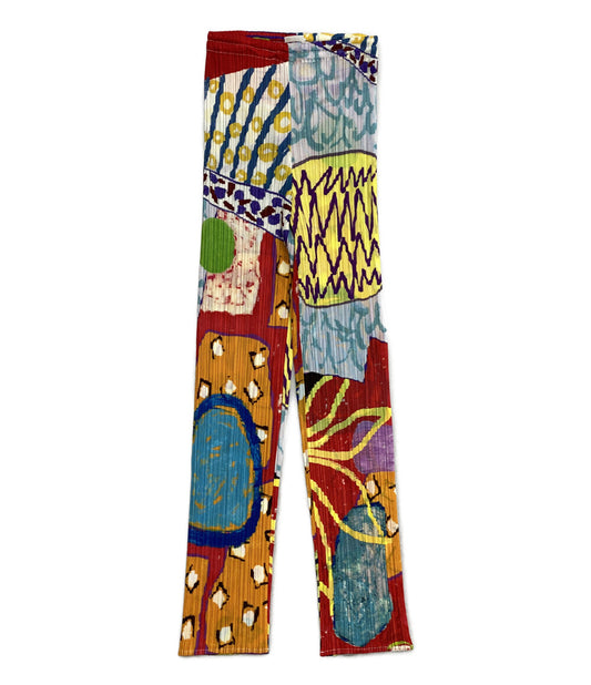 プリーツプリーズ グラフィックアートパンツ pp12-jf413 レディース SIZE - PLEATS PLEASE