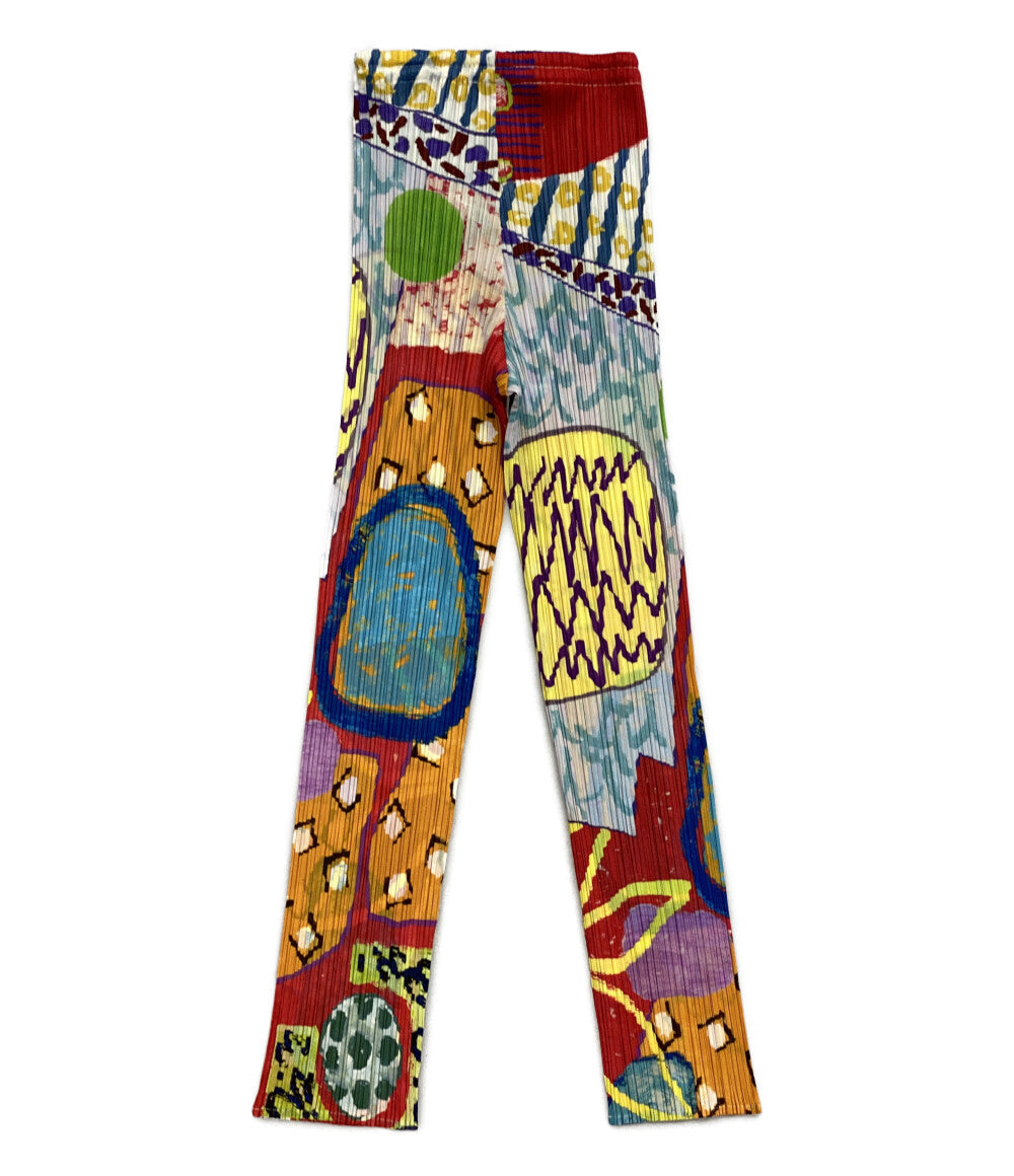 プリーツプリーズ グラフィックアートパンツ pp12-jf413 レディース SIZE - PLEATS PLEASE
