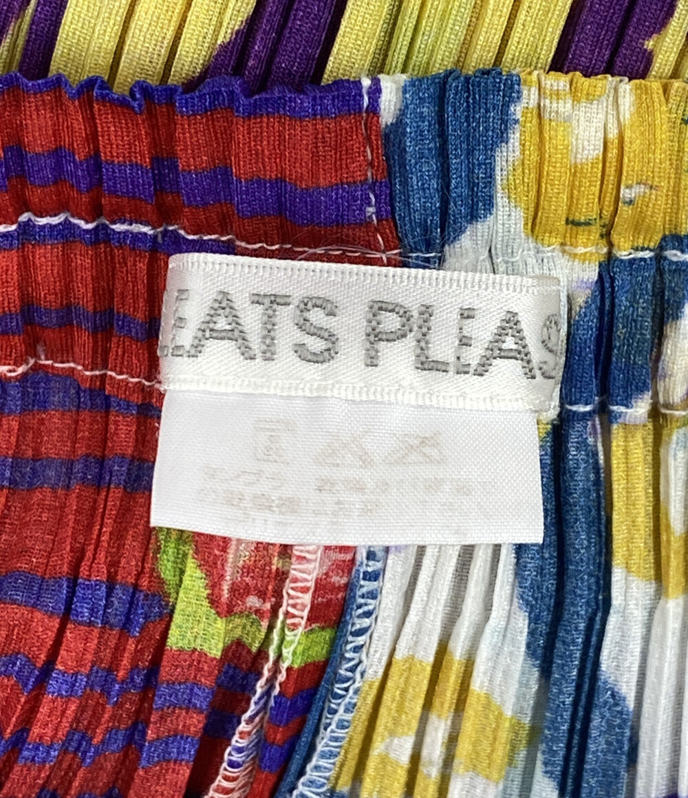 プリーツプリーズ グラフィックアートパンツ pp12-jf413 レディース SIZE - PLEATS PLEASE