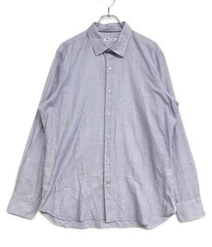 ロロピアーナ 長袖コットンシャツ mab1852 メンズ SIZE XL loro piana