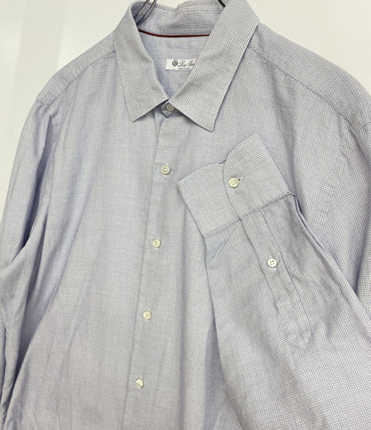 ロロピアーナ 長袖コットンシャツ mab1852 メンズ SIZE XL loro piana