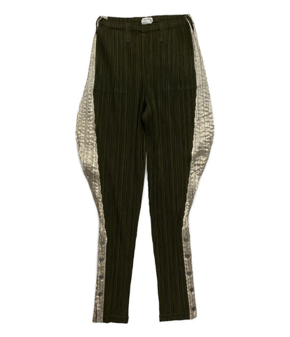 プリーツプリーズ ロングパンツ サイドライン pp43-JF403 レディース SIZE 2 PLEATS PLEASE