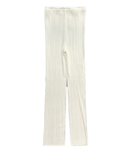 プリーツプリーズ プリーツパンツ ホワイト PP93-JF016 レディース SIZE 1 PLEATS PLEASE