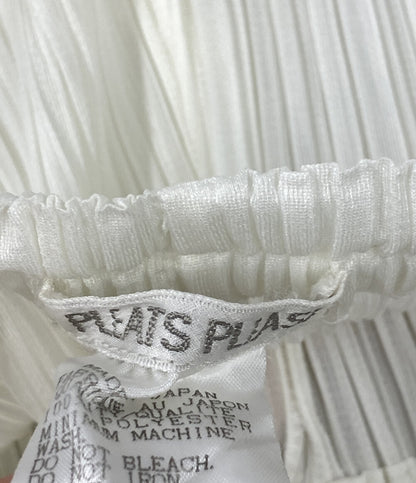 プリーツプリーズ プリーツパンツ ホワイト PP93-JF016 レディース SIZE 1 PLEATS PLEASE