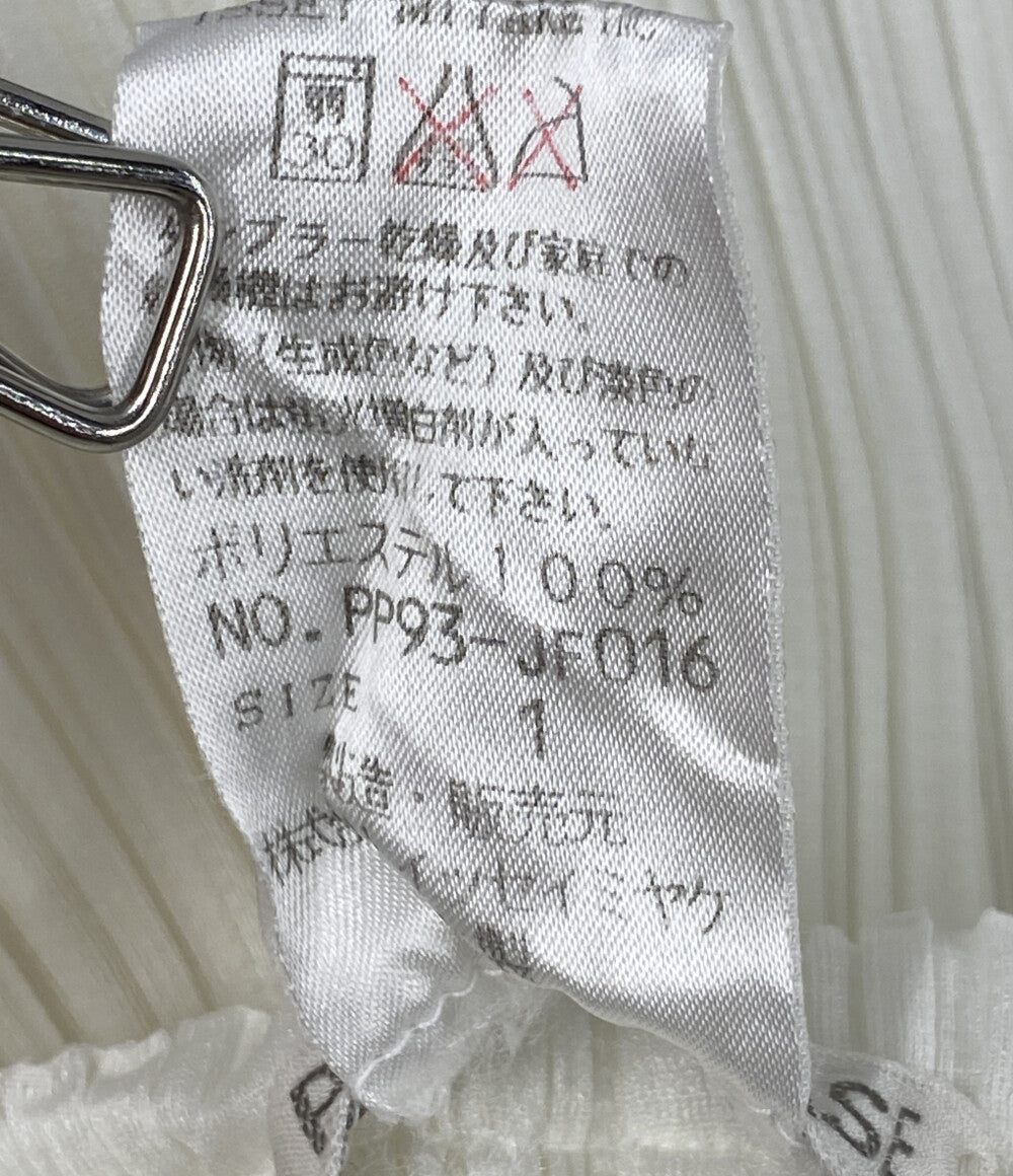 プリーツプリーズ プリーツパンツ ホワイト PP93-JF016 レディース SIZE 1 PLEATS PLEASE