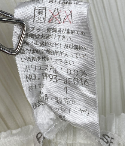 プリーツプリーズ プリーツパンツ ホワイト PP93-JF016 レディース SIZE 1 PLEATS PLEASE