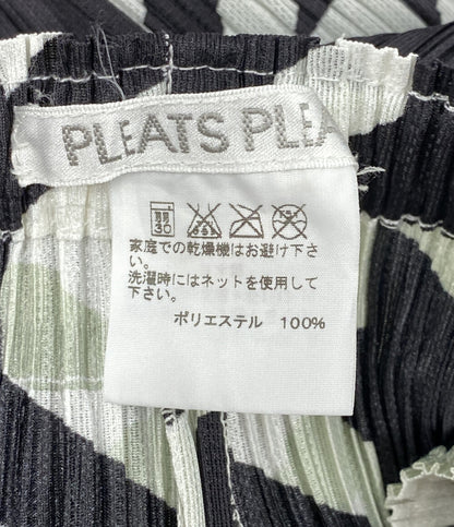 プリーツプリーズ 千鳥格子柄パンツ PP41-JF613 レディース SIZE 3 PLEATS PLEASE