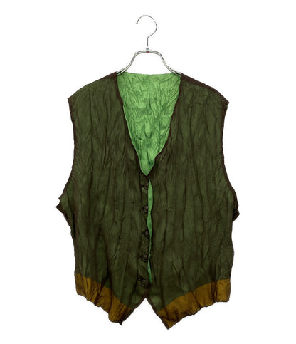 イッセイミヤケ ベスト プリーツ IM71-FE922 レディース SIZE M ISSEY MIYAKE