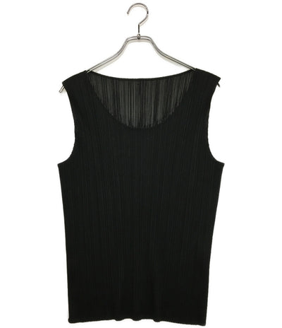 プリーツプリーズ タンクトップ Uネック レディース SIZE 4 PLEATS PLEASE