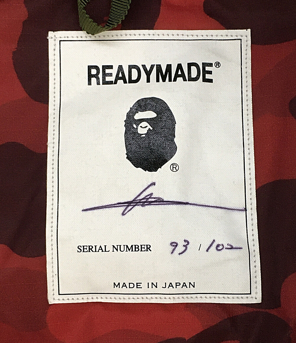 レディメイド ダウンジャケット A BATHING APEコラボ 21AW RM-I01-0000-108 メンズ SIZE 4 READY MADE