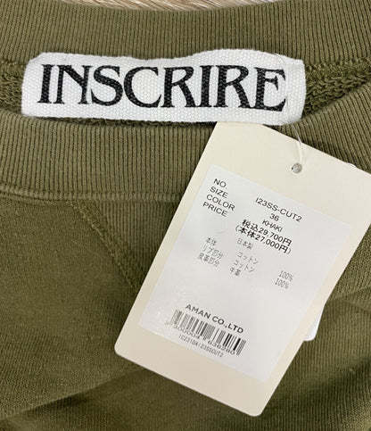 INSCRIRE アンスクリア ボレロスウェット Bolero Sweat Shirt レディース SIZE XL