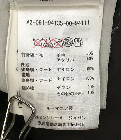 モンクレール ダウンジャケット ニット切り替えダウン A2-091-94135-00-94111 メンズ SIZE M MONCLER