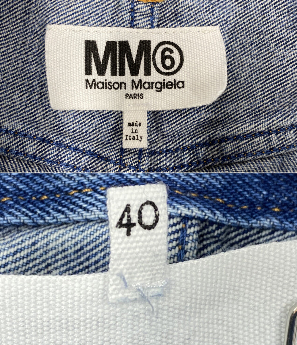 Maison Margiela ジーンズ デニムワイドパンツ MM6 20SS レディース SIZE 40 メゾンマルジェラ