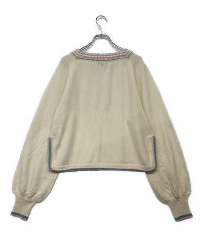 シャネル カシミアニット セーター P56589 レディース SIZE 36 CHANEL