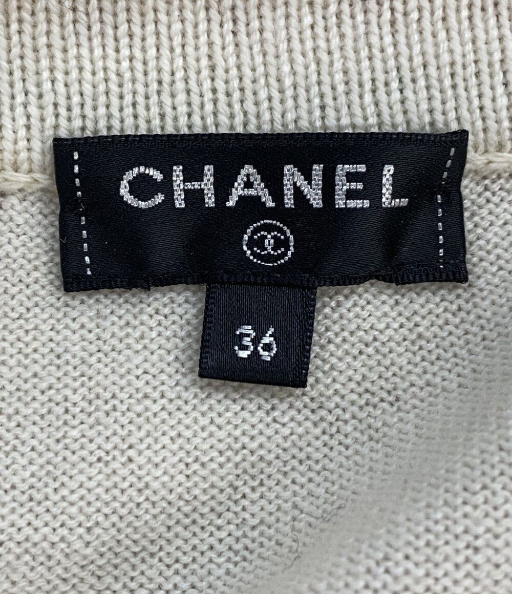 シャネル カシミアニット セーター P56589 レディース SIZE 36 CHANEL
