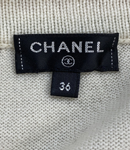 シャネル カシミアニット セーター P56589 レディース SIZE 36 CHANEL