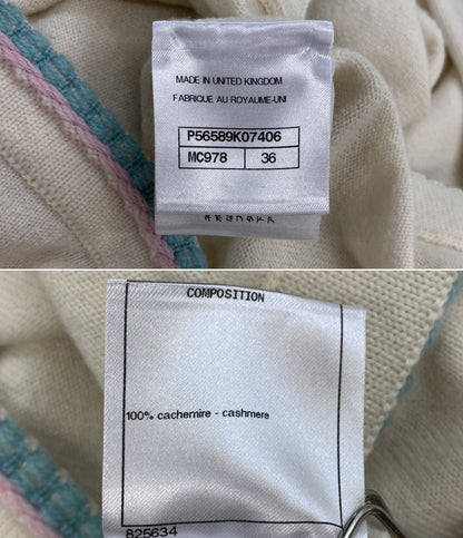 シャネル カシミアニット セーター P56589 レディース SIZE 36 CHANEL