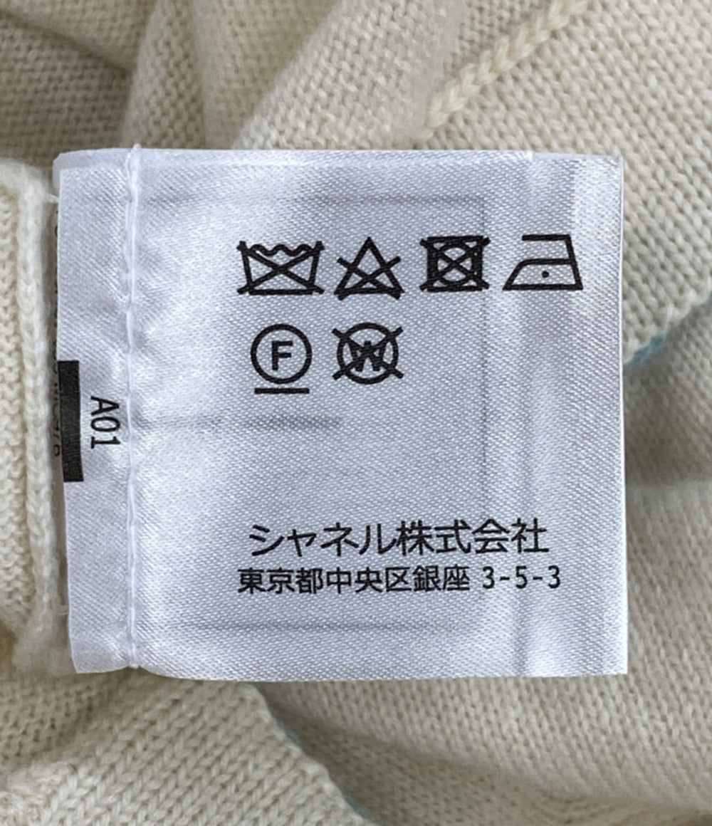 シャネル カシミアニット セーター P56589 レディース SIZE 36 CHANEL