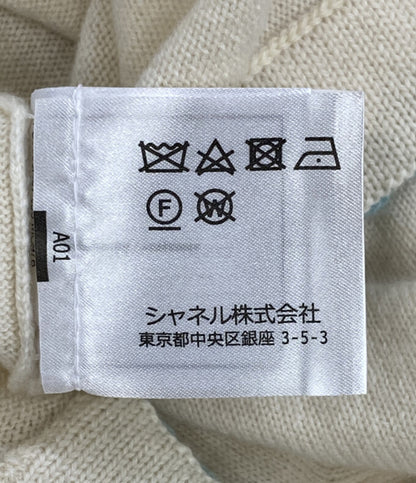 シャネル カシミアニット セーター P56589 レディース SIZE 36 CHANEL