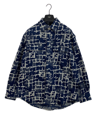 FENDI コート FF デニム 24AW FW1292 AR9N レディース SIZE 48 フェンディ