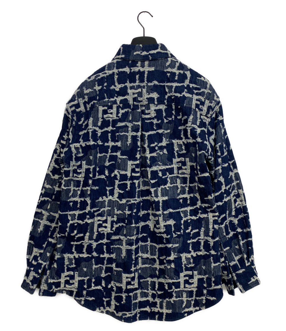 FENDI コート FF デニム 24AW FW1292 AR9N レディース SIZE 48