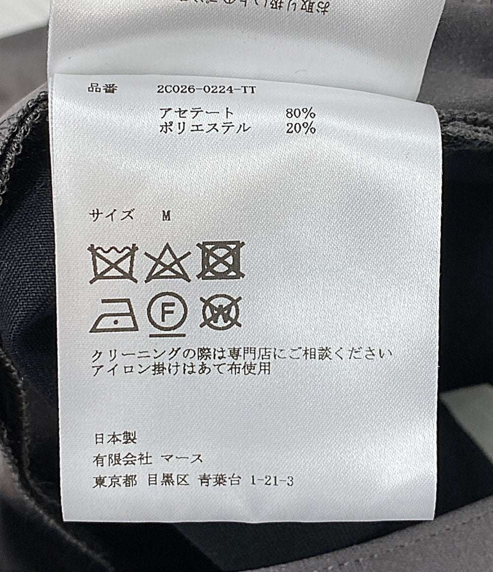 ジョンローレンスサリバン 美品 パンツ グレー ワイドスラックス 2C026-0224-TT レディース SIZE M JOHNLAWRENCESULLIVAN