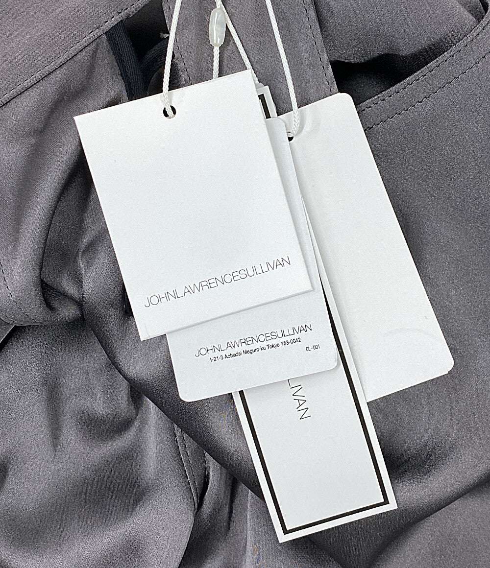 ジョンローレンスサリバン 美品 パンツ グレー ワイドスラックス 2C026-0224-TT レディース SIZE M JOHNLAWRENCESULLIVAN