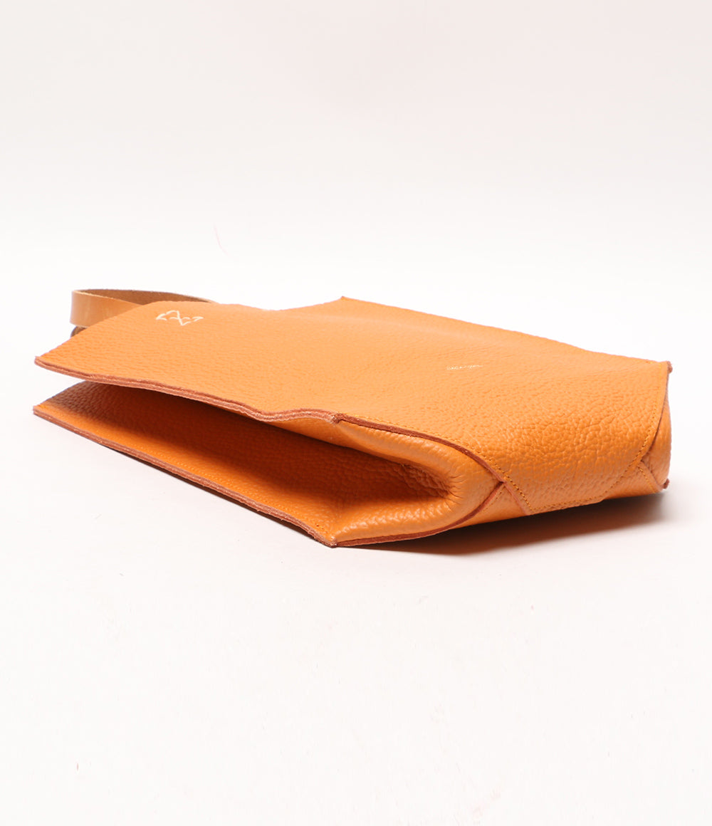 美品 Hender Scheme トートバッグ paper bag small オレンジ レディース エンダースキーマ
