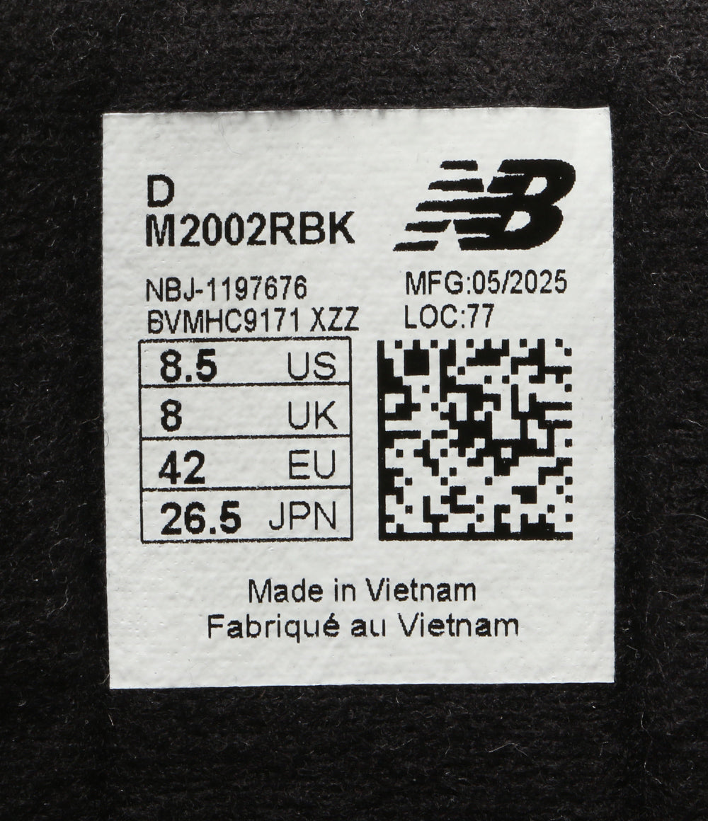 new balance スニーカー M2002RBK メンズ SIZE 26.5cm ニューバランス