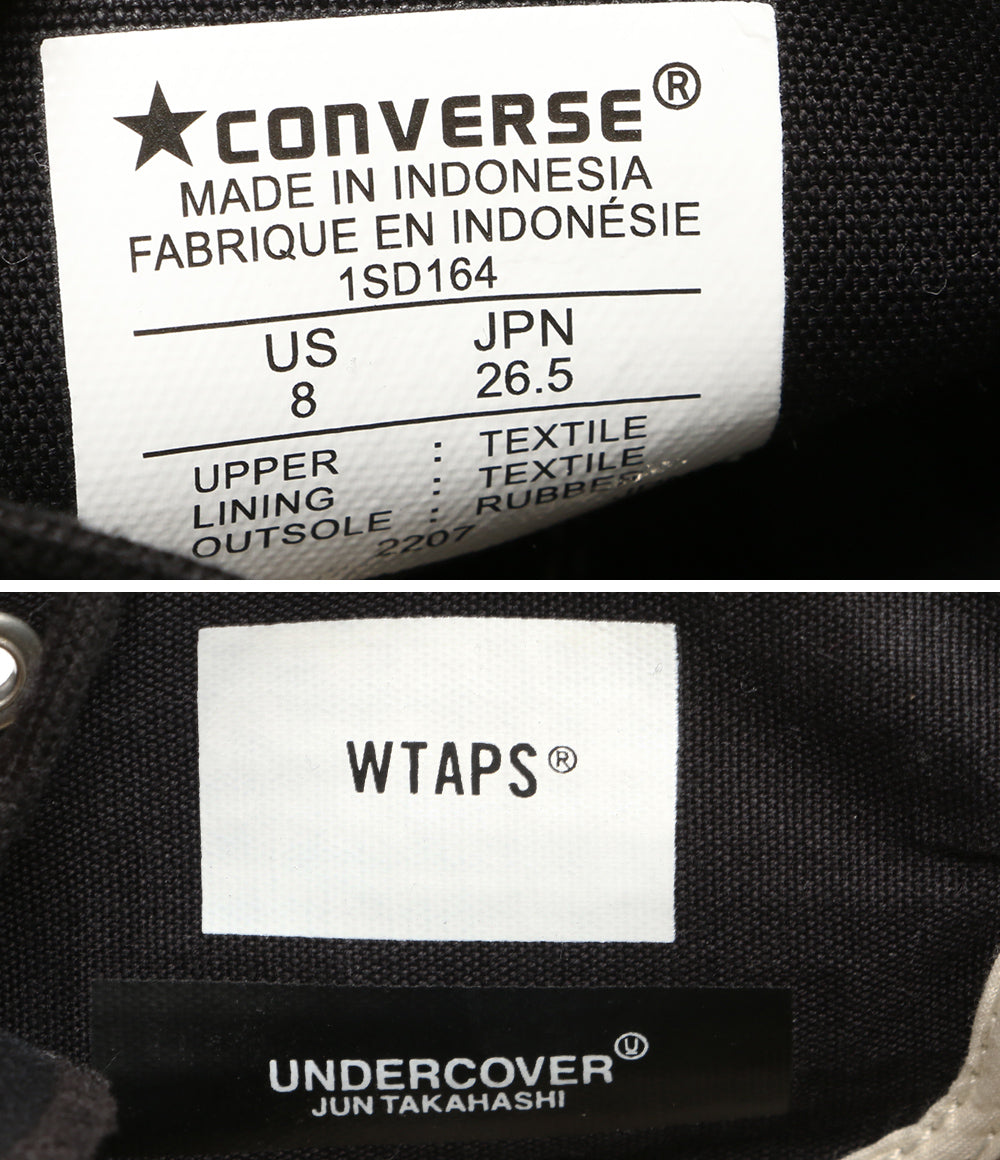 WTAPS × UNDERCOVER × Converse ALL STAR スニーカー 1SD164 メンズ SIZE 26.5cm コンバース