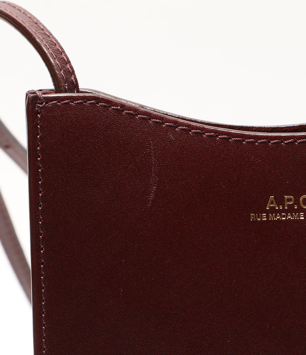 アーペーセー ショルダーバッグ PXBMW-F63412 レッド レディース A.P.C.